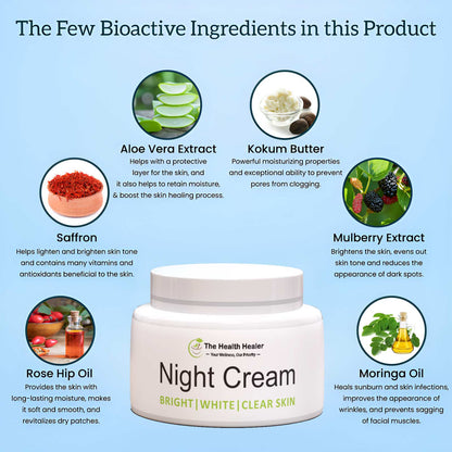 Night Cream: Best Face Cream By Health Healer Organics