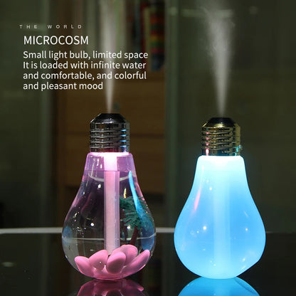 400ML Bulb Ultrasonic Humidifier