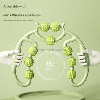 9-Wheel Muscle Massager Roller