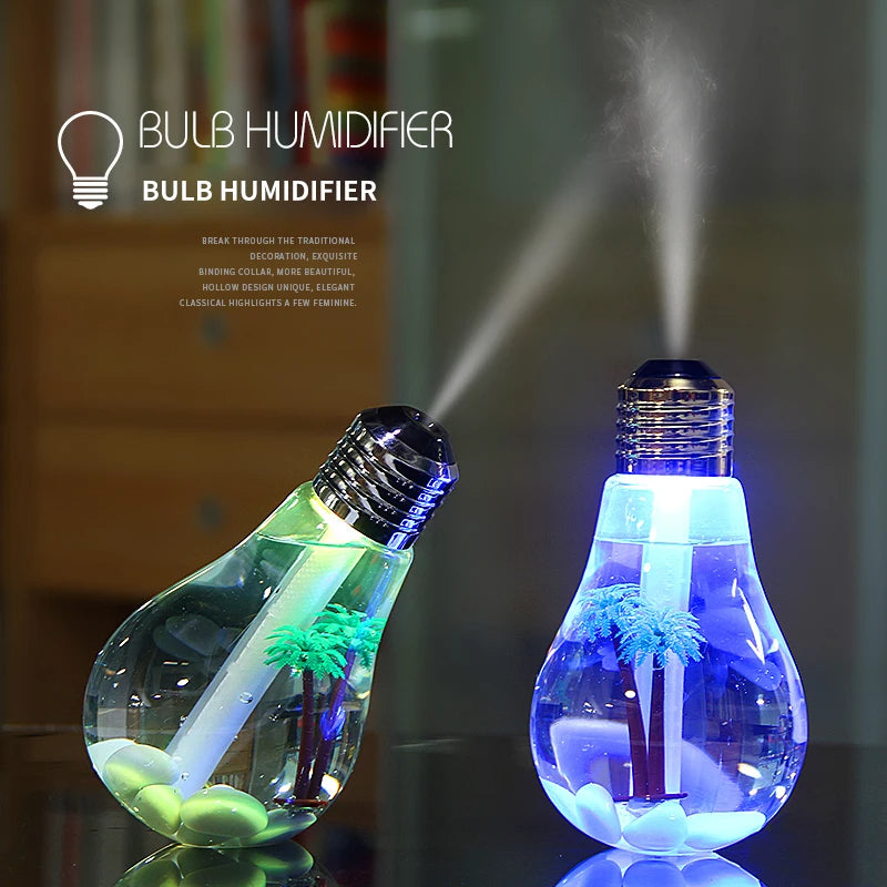 400ML Bulb Ultrasonic Humidifier