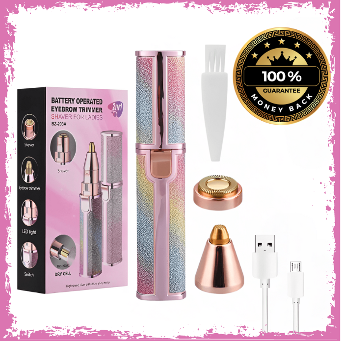 2-in-1 Rechargeable Flawless Hair Remover