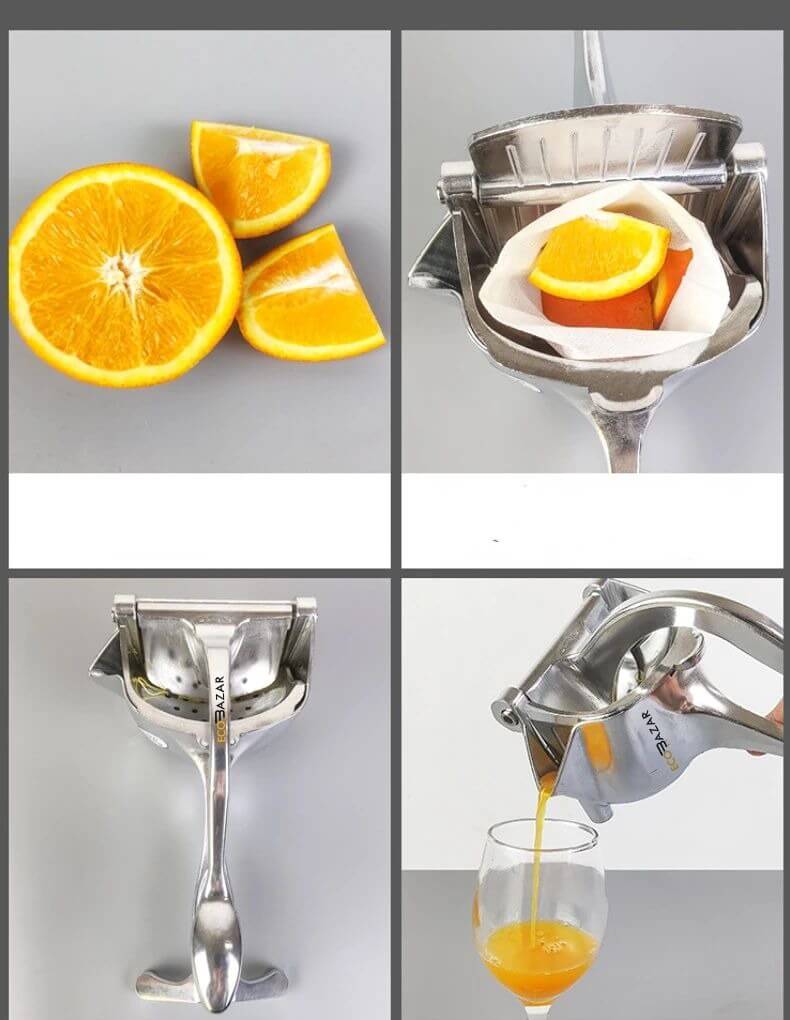 Manual Fruit Juicer Hand Squeezer