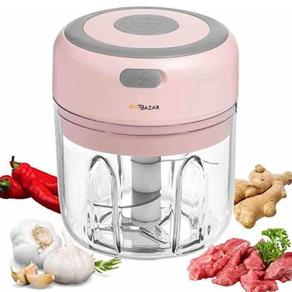 Mini Powerful Meat Grinder Hand-Power Food Chopper