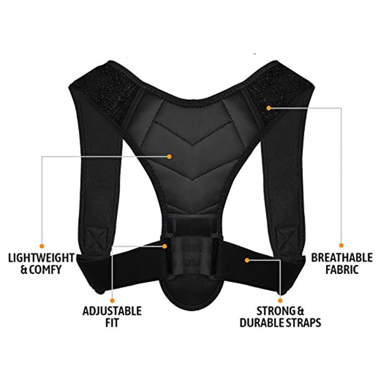 Body Posture Corrector Belt - Shoulder Support Relief and Back Pain Relief Belt